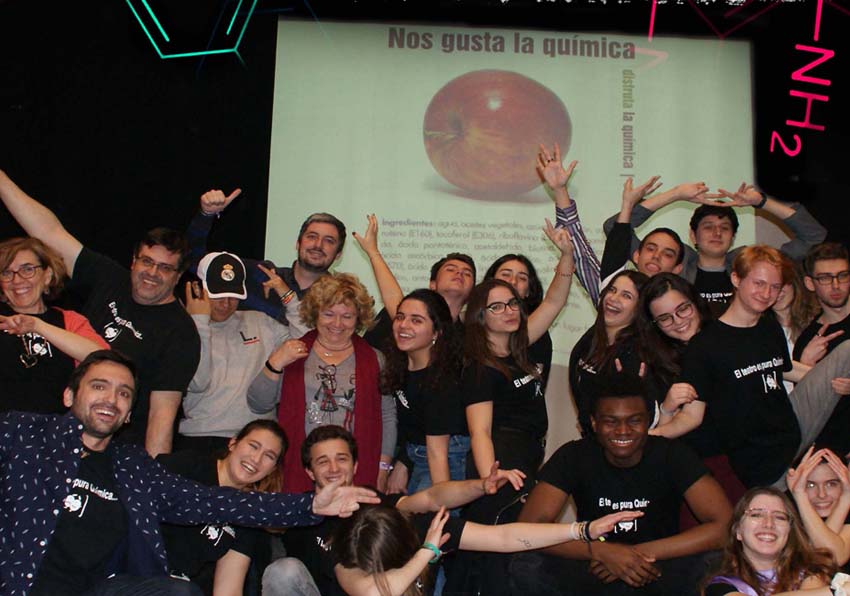 Foto del grupo de teatro